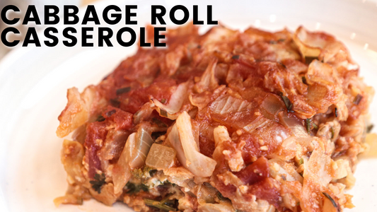 Lazy Cabbage Roll Casserole: No Rolling Required!