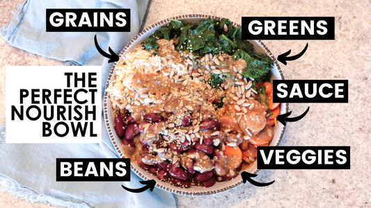 How To Create a Delicious Nourish Bowl Every Time | Vegan Oil Free