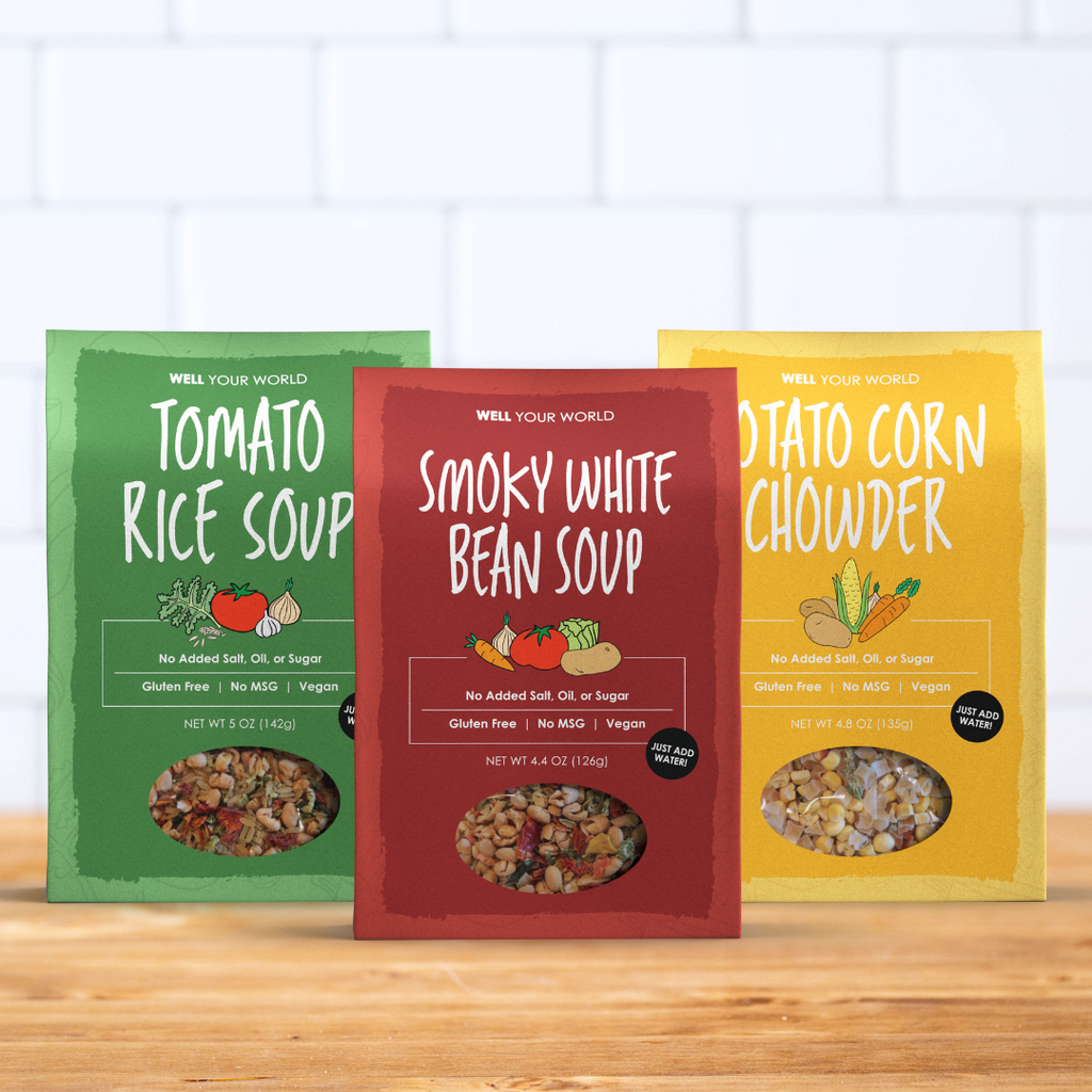 Complete Meal Soups - Just Add Water!