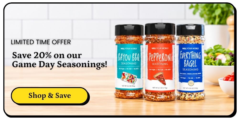 20% off Game Day Seasonings