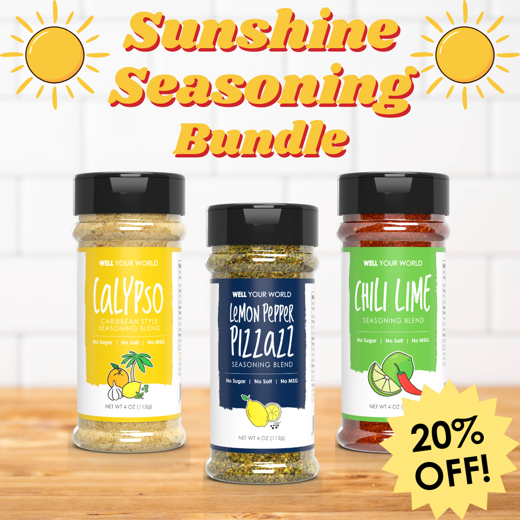 Sunshine Seasoning Bundle 20% Off (Calypso, Lemon Pepper, Chili Lime)
