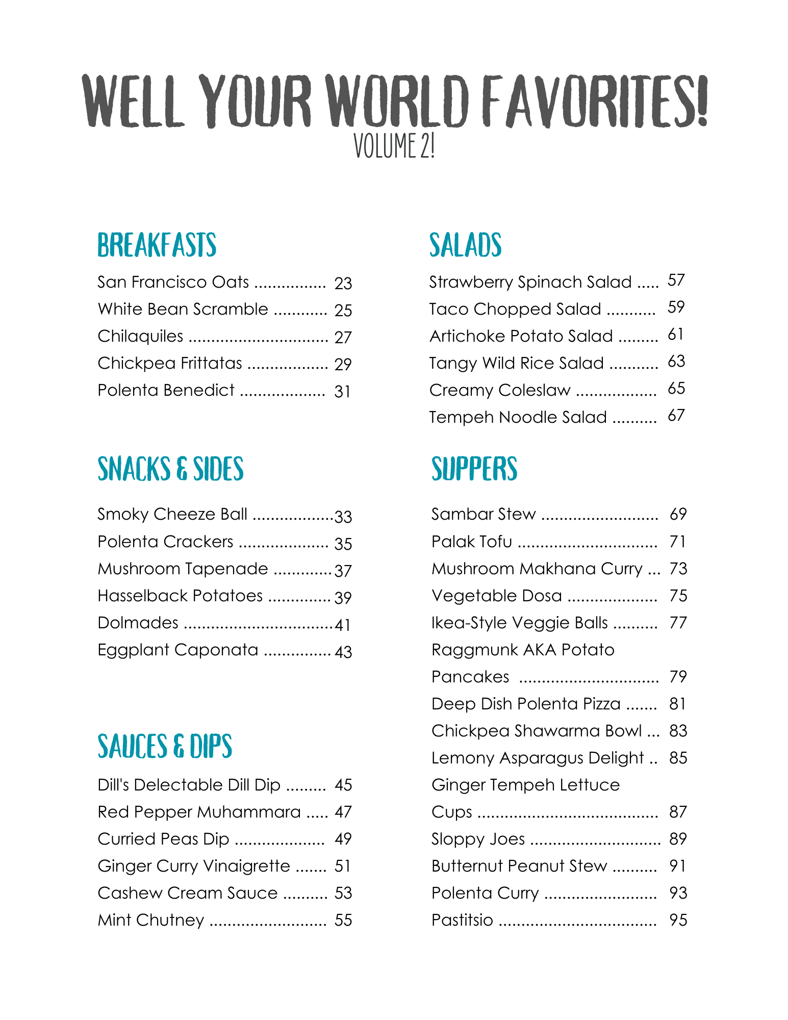 Complete 6 Cookbook Bundle - Paperback & Digital