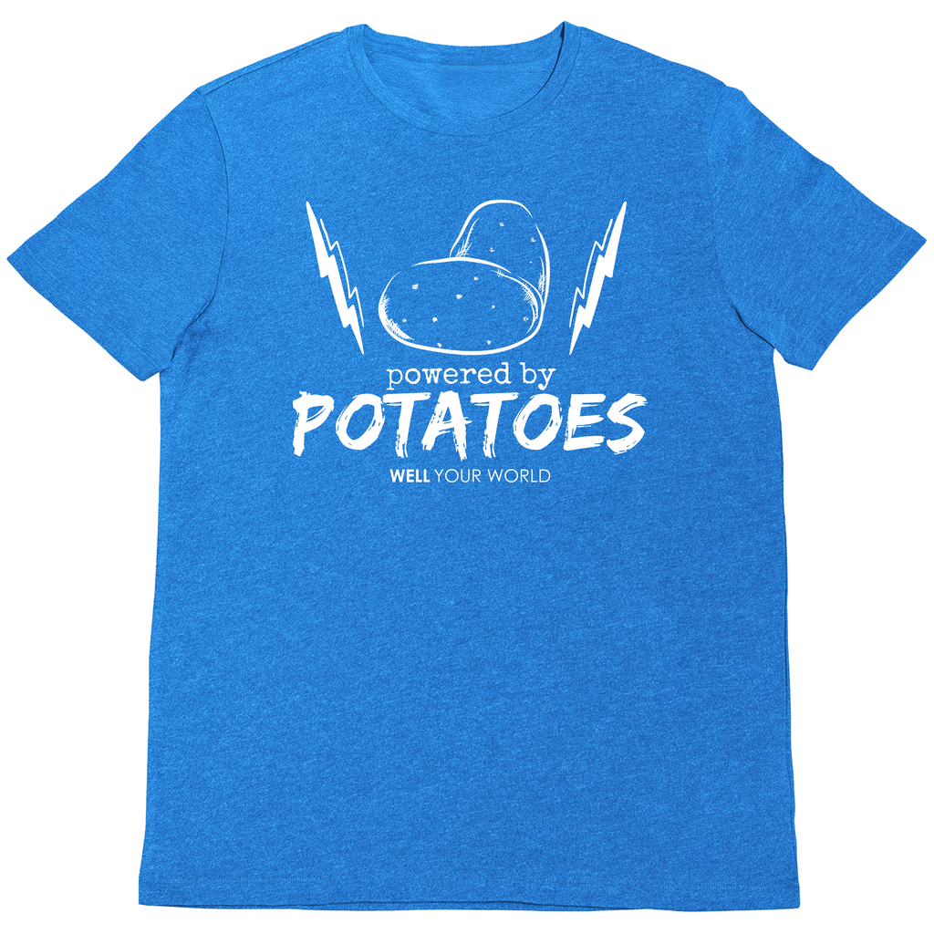 Powered By Potatoes Unisex T-Shirt