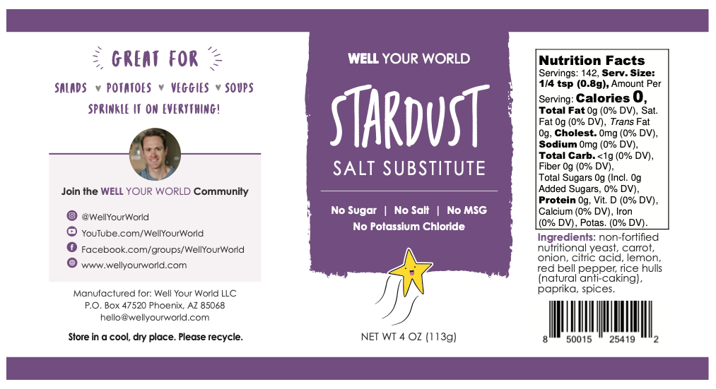Stardust Salt Substitute