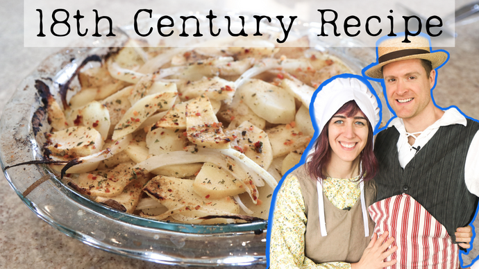Veganizing a 300 year old Recipe! | 18th Century Cooking