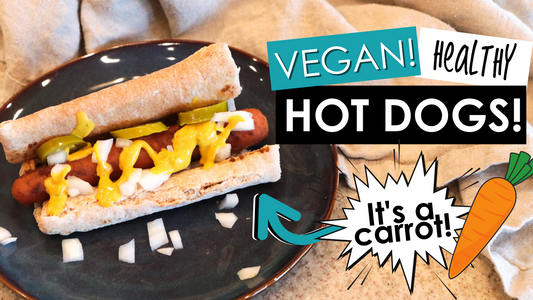 Carrot Dogs: Your New BBQ Bestie | Vegan Oil Free