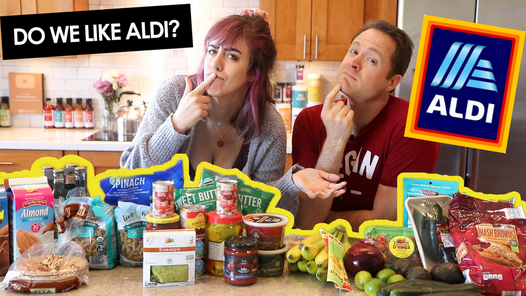 Our VEGAN Aldi Haul | Any healthy products?