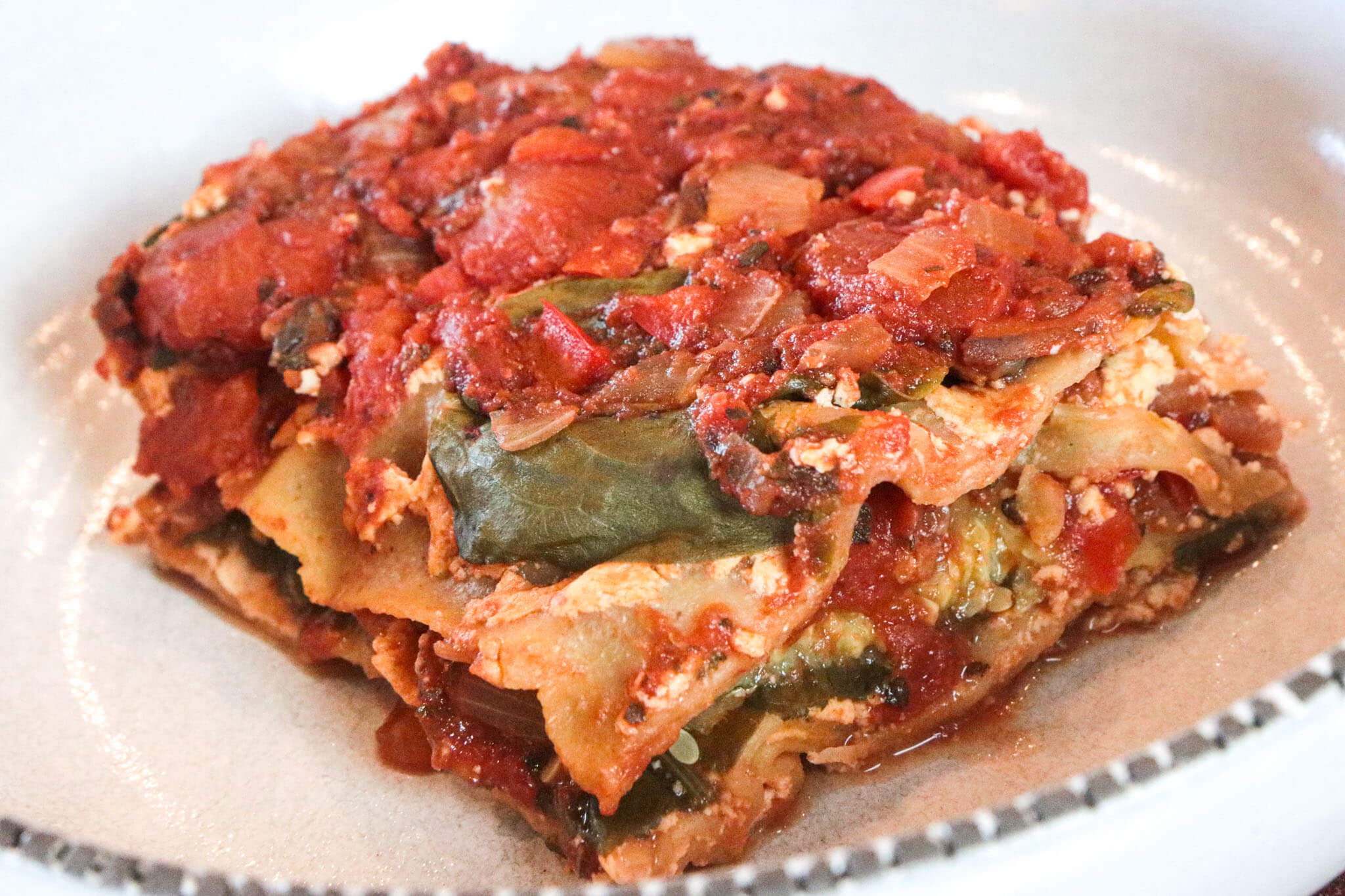 Cashew Ricotta Lasagna