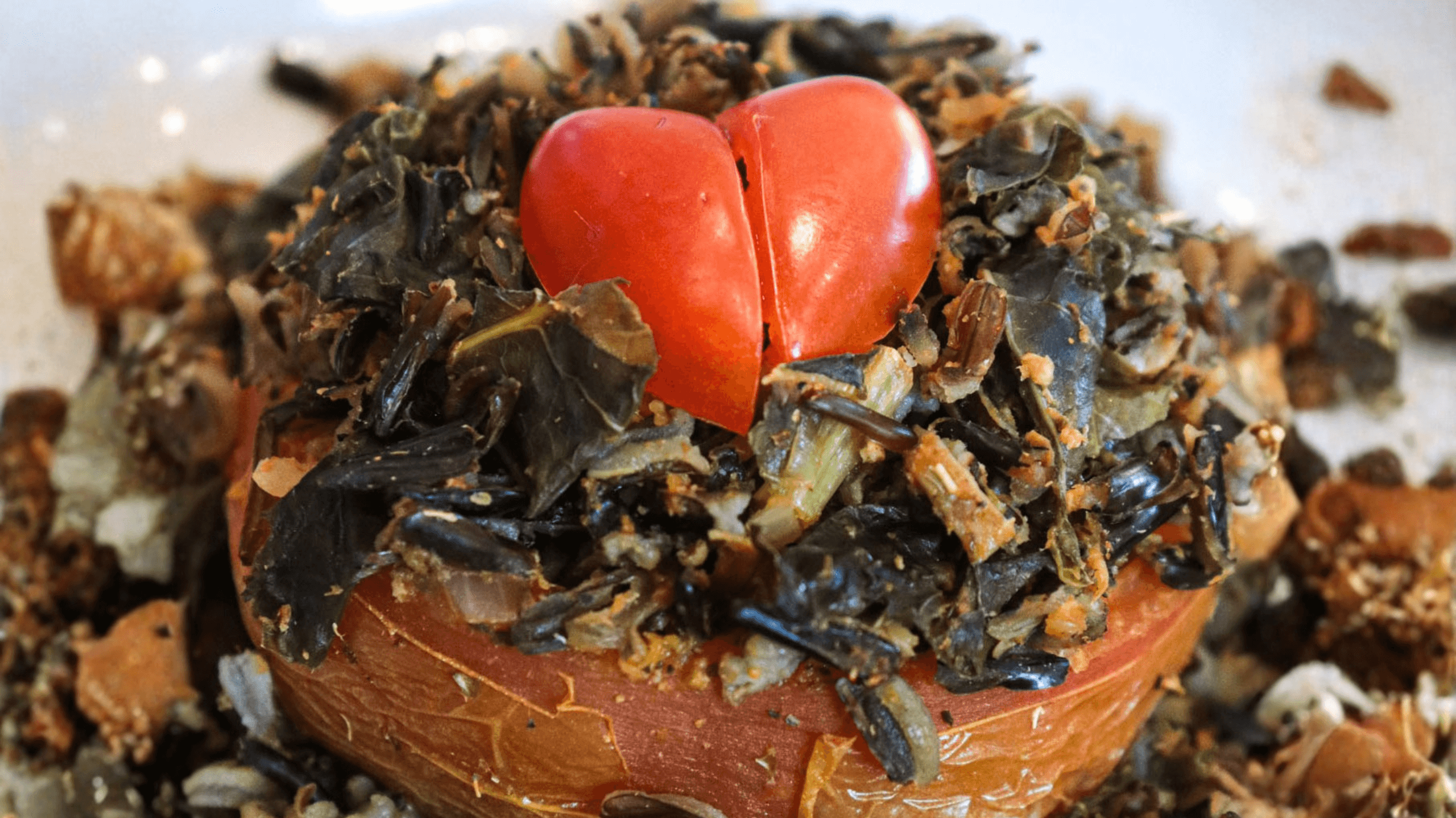 Hearty Stuffed Tomatoes