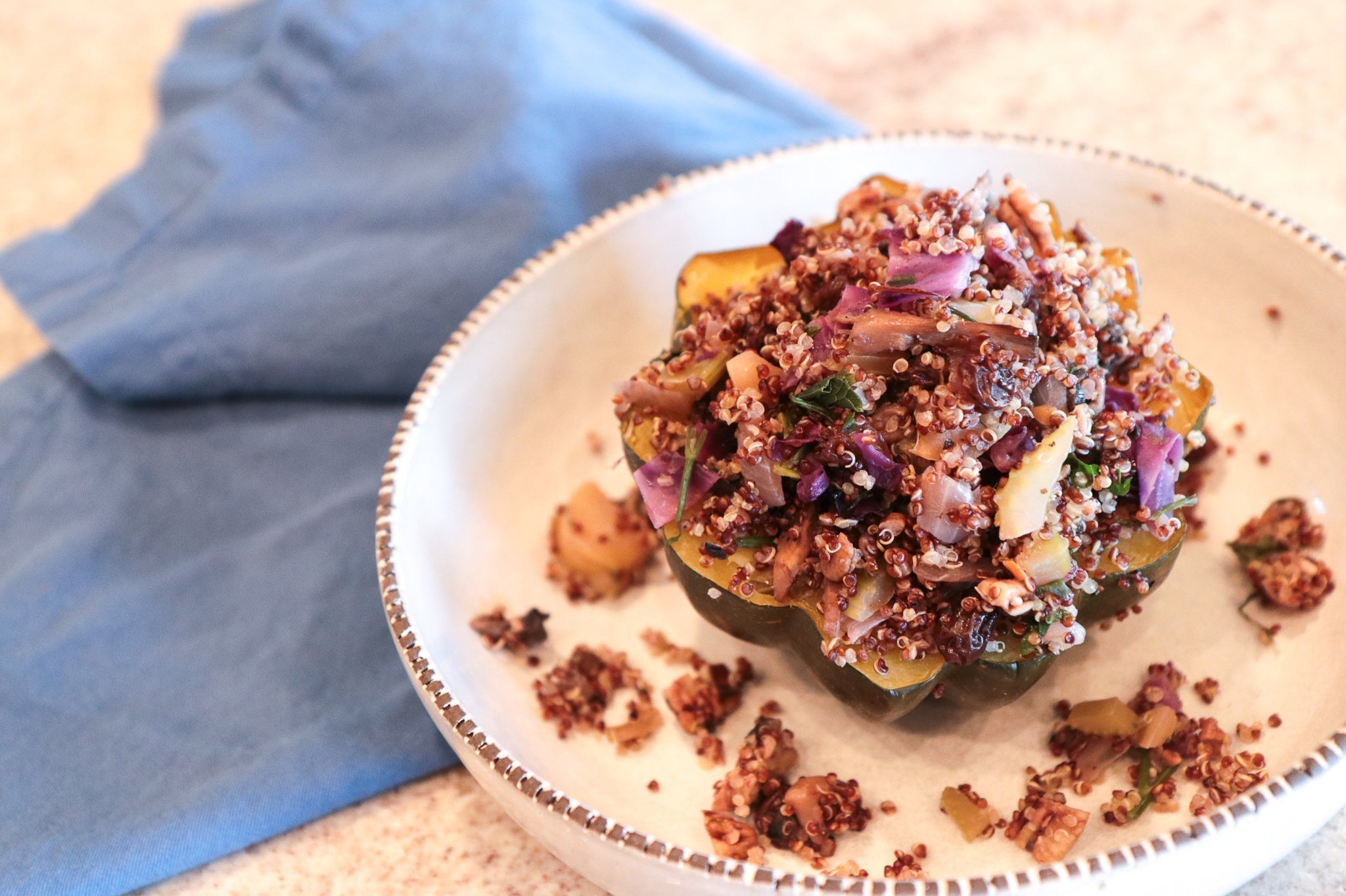 Stuffed Acorn Squash