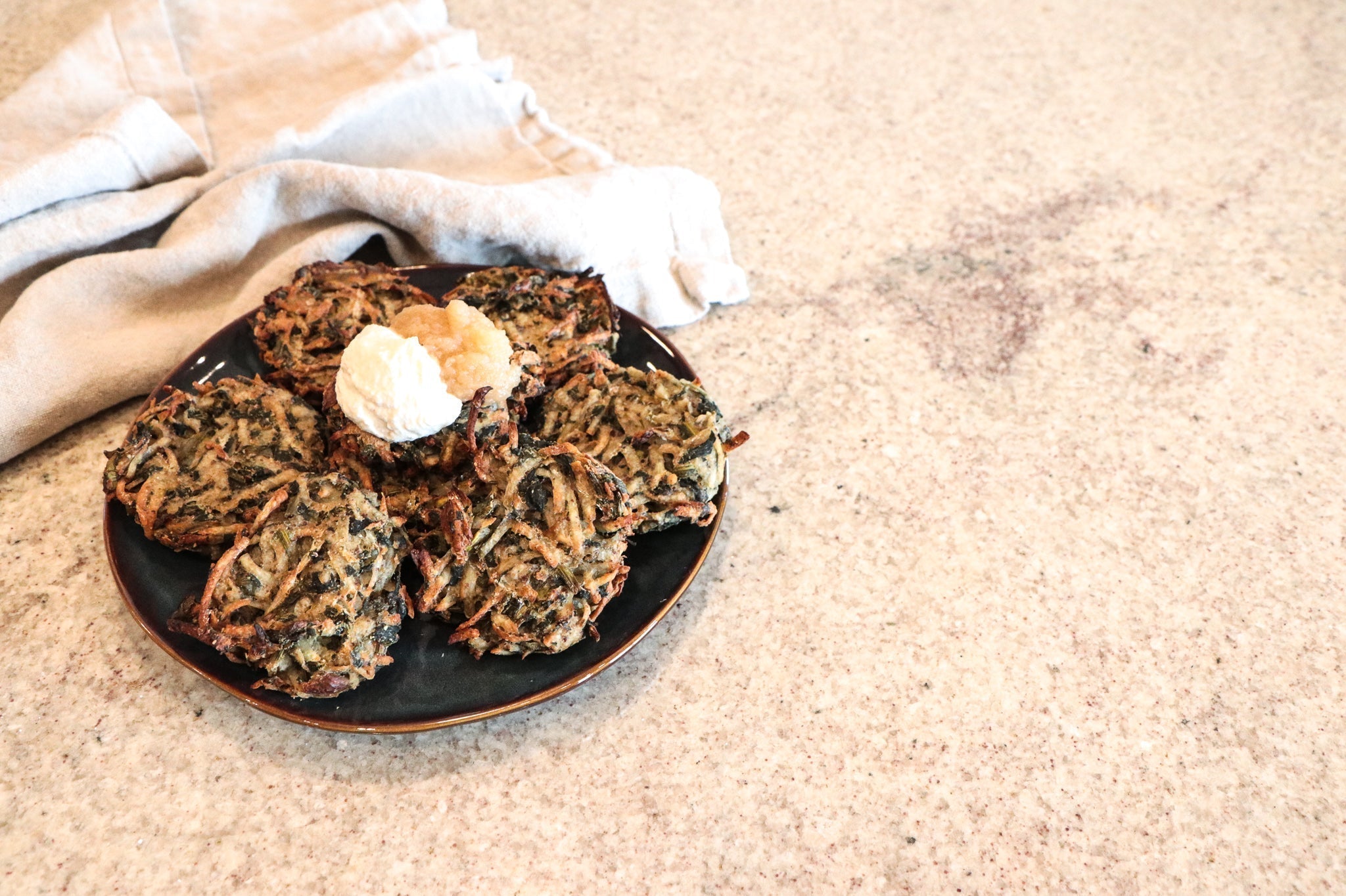 Spinach Artichoke Latkes Image