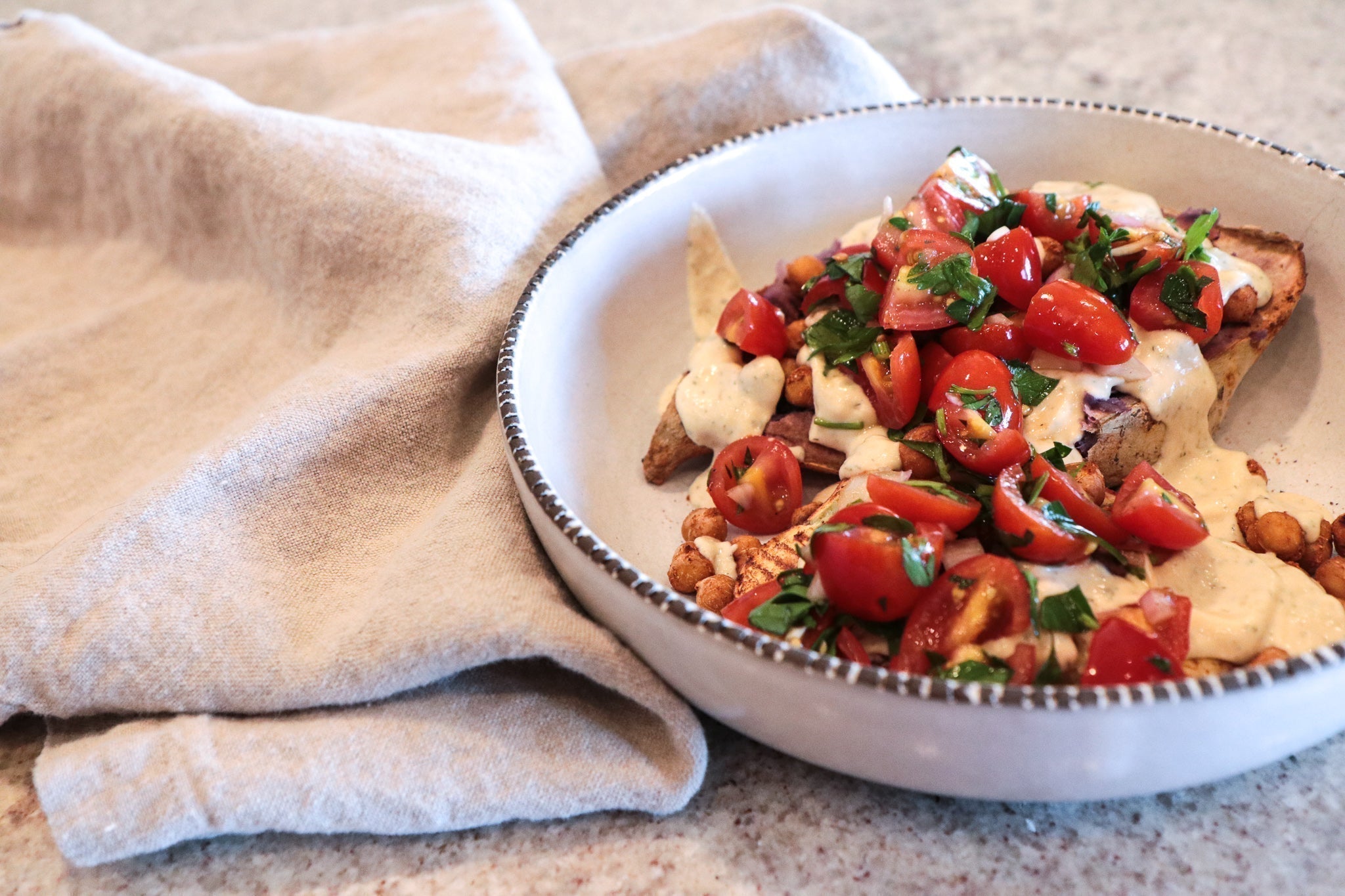 Loaded Sweet Potatoes Image