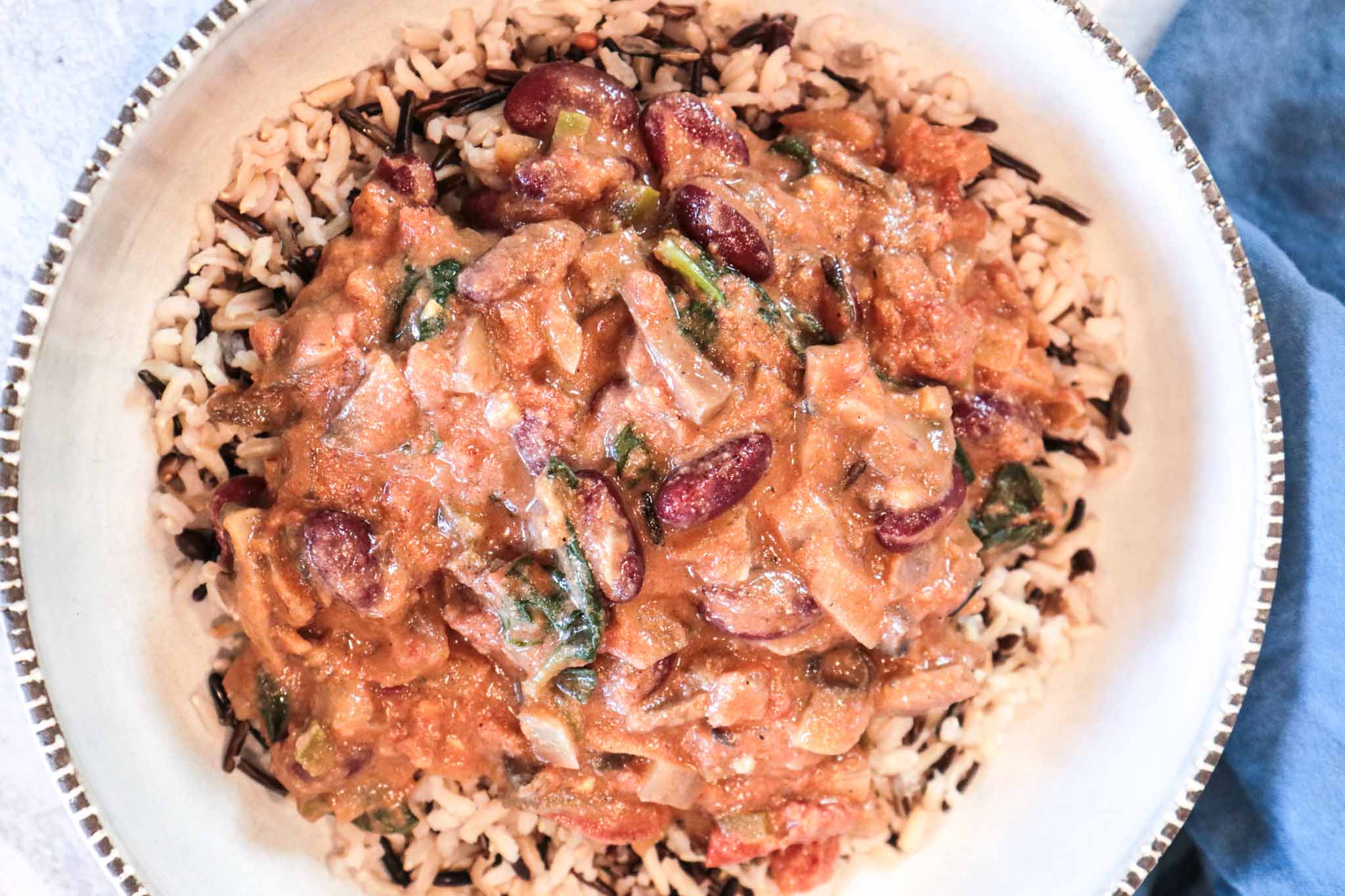 Mushroom Kidney Bean Curry Image