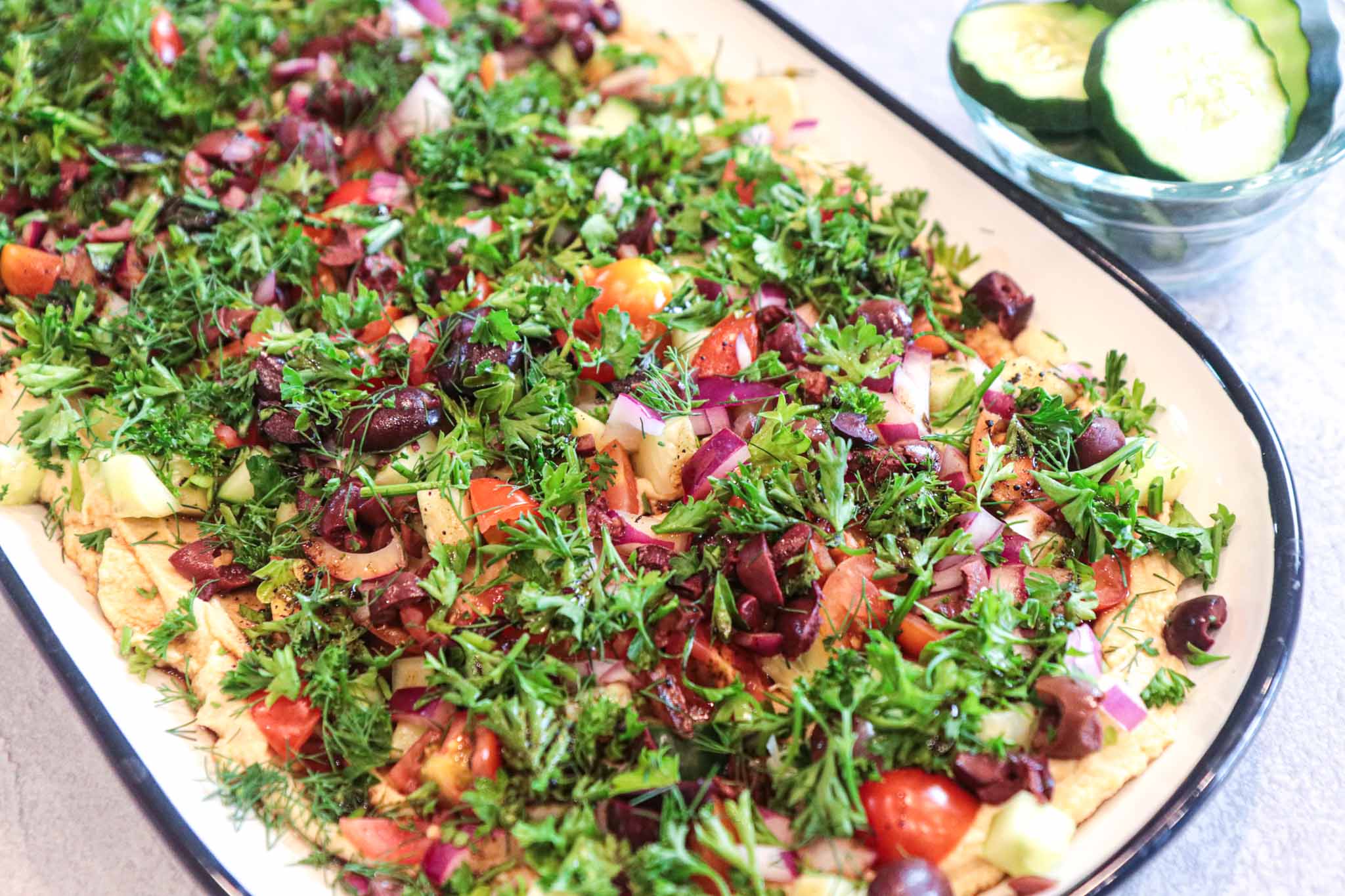 Greek Layered Dip Image