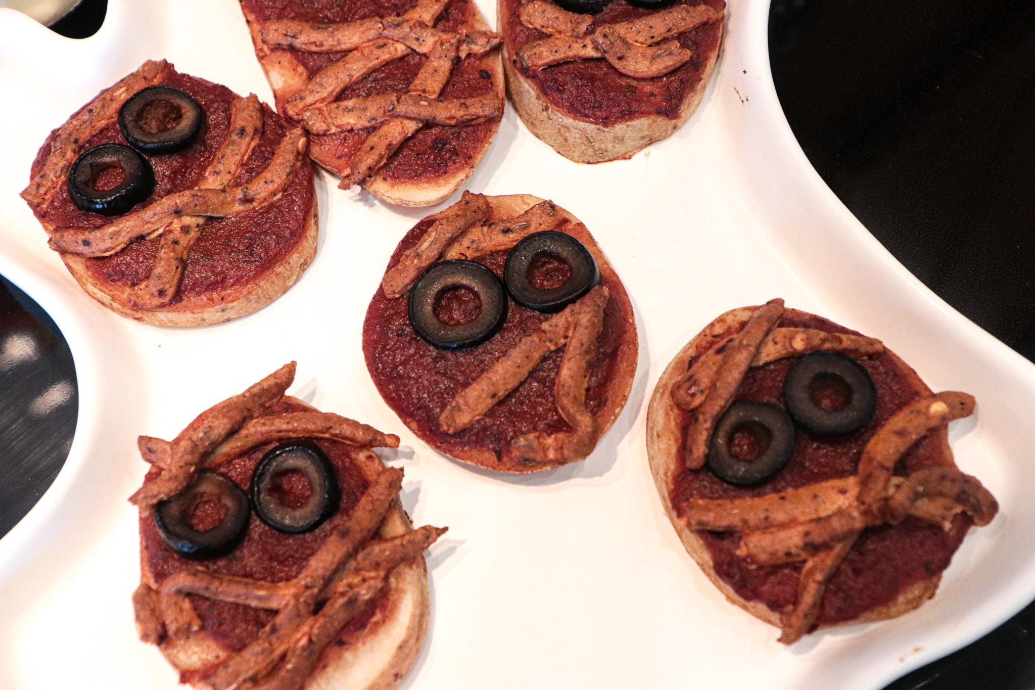 Mummy Potato Pizzas Image