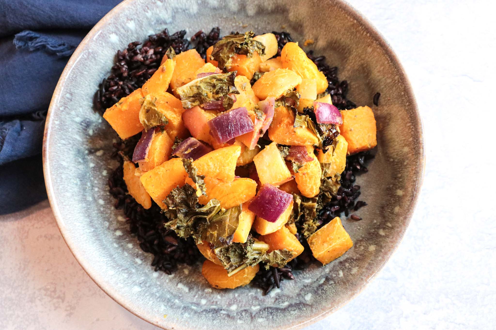 Butternut Citrus Kale Sheet Pan Image