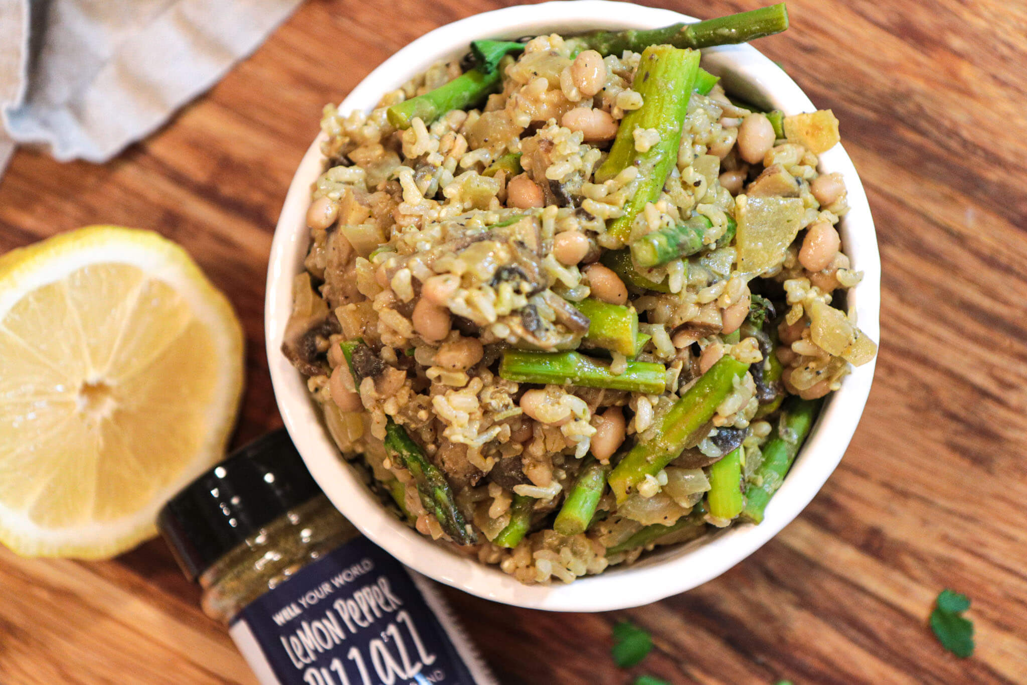 Lemon Pepper Risotto