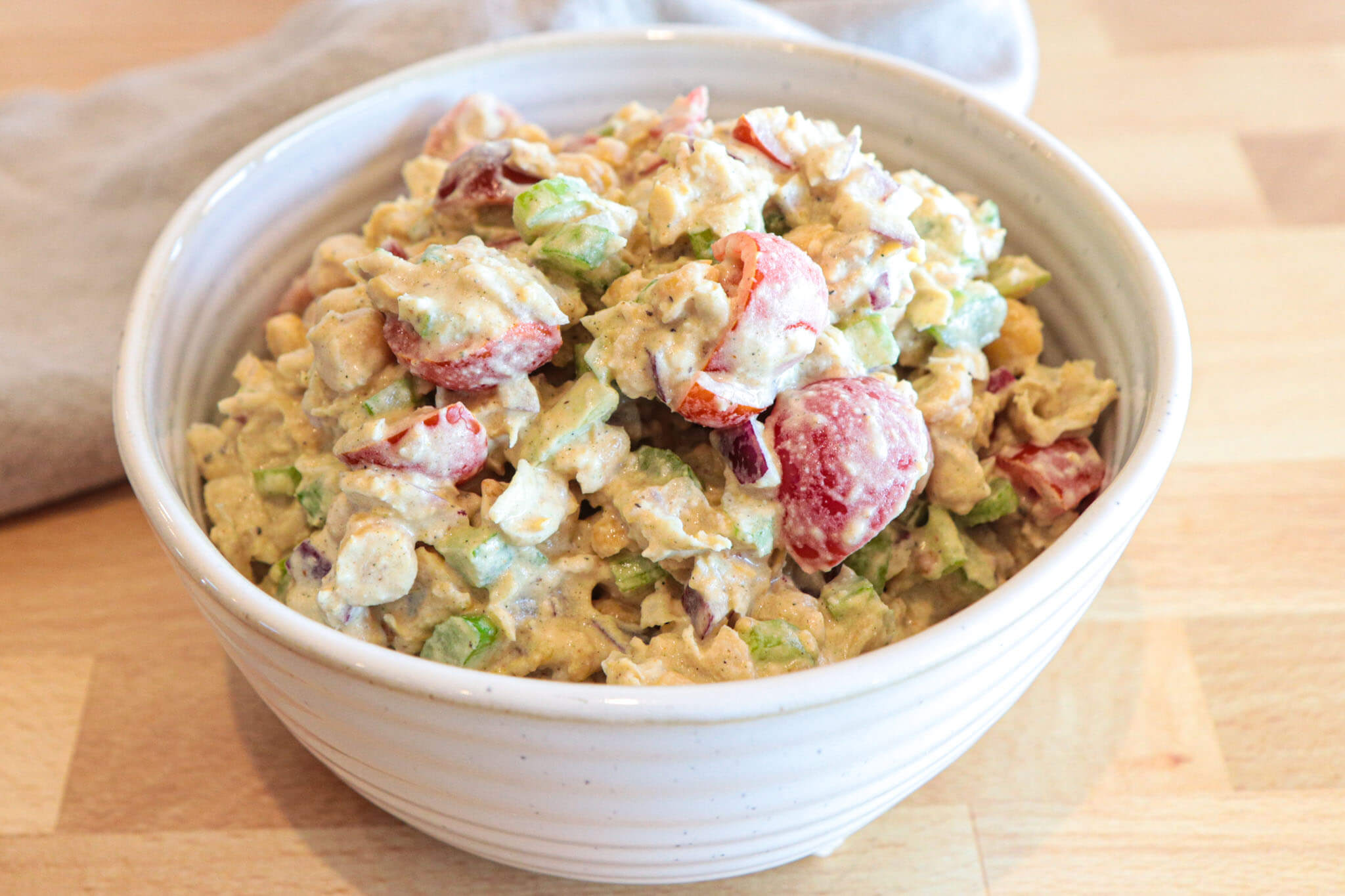 Creamy Chickpea Salad