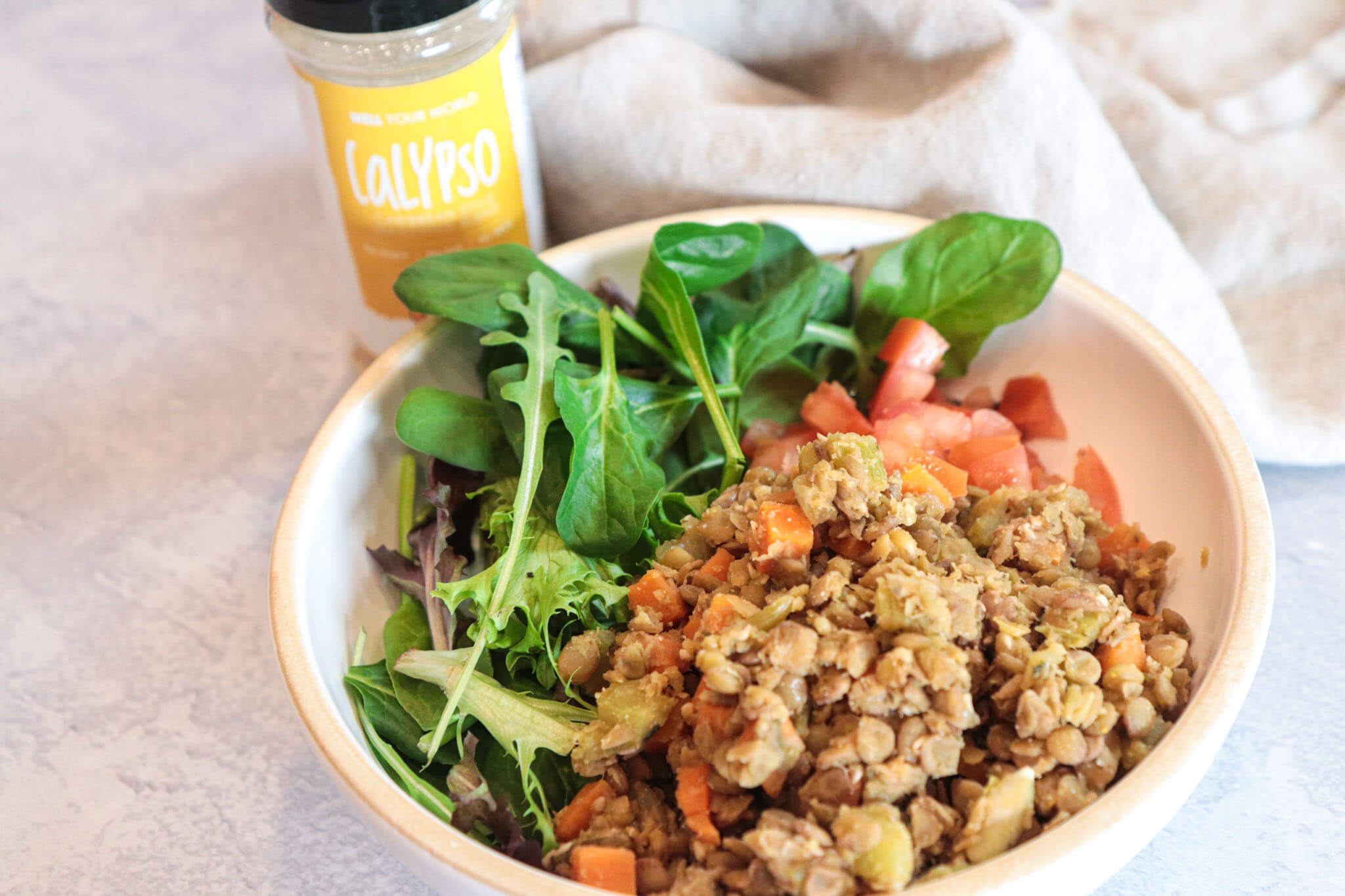 Simple Seasoned Lentils