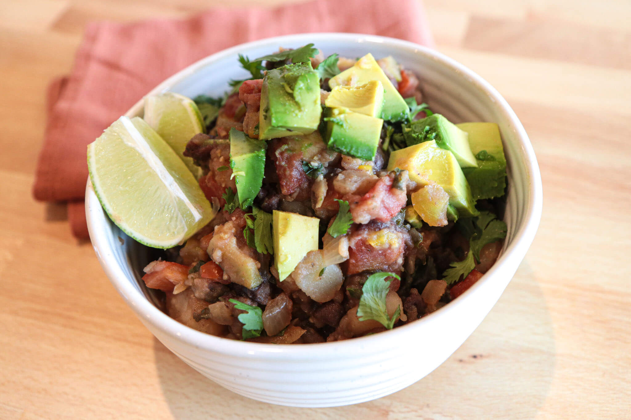 Southwestern Black Beans & Potatoes