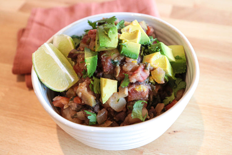 Southwestern Black Beans & Potatoes