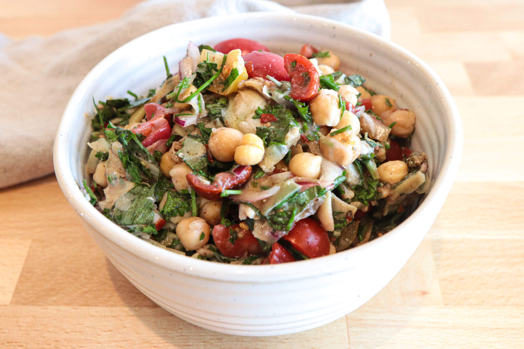 Tomato Artichoke Salad