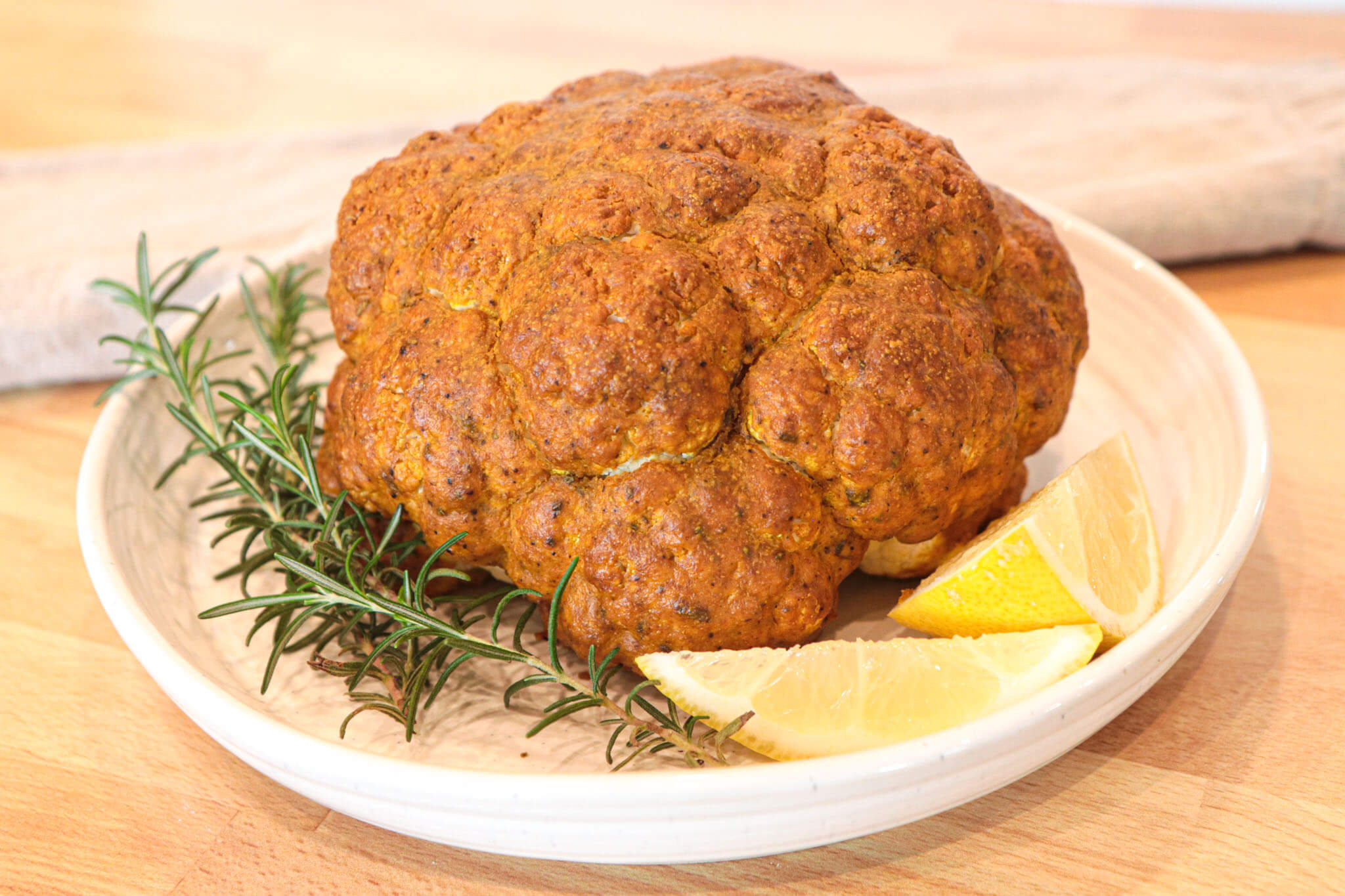 Whole Roasted Cauliflower