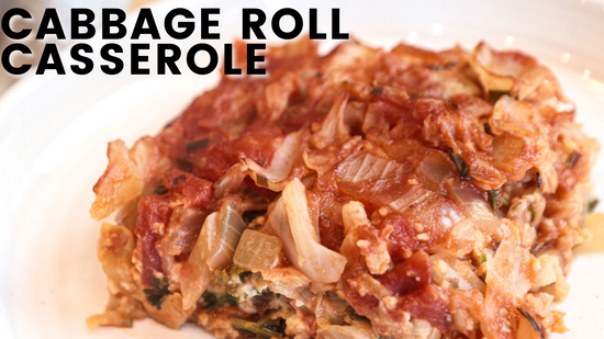 Lazy Cabbage Roll Casserole: No Rolling Required!