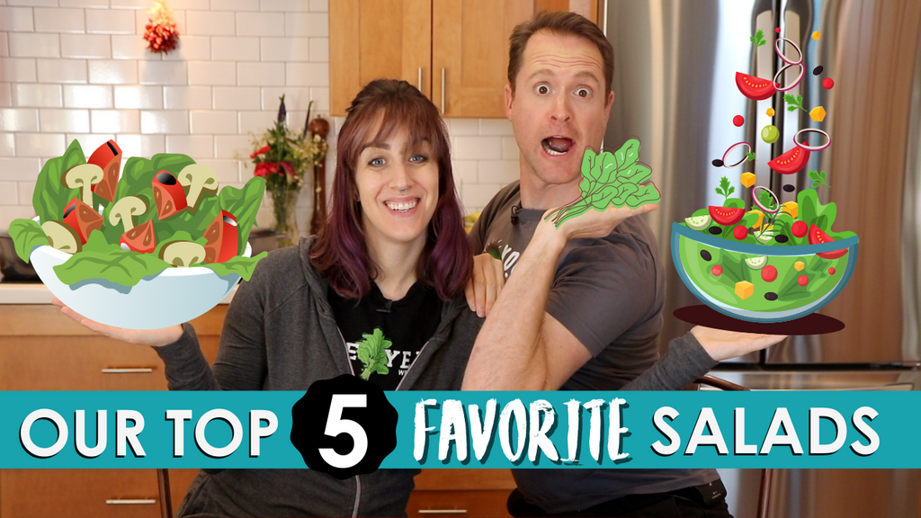 Our 5 Favorite Salads That Won't Get Soggy! Vegan & Oil Free