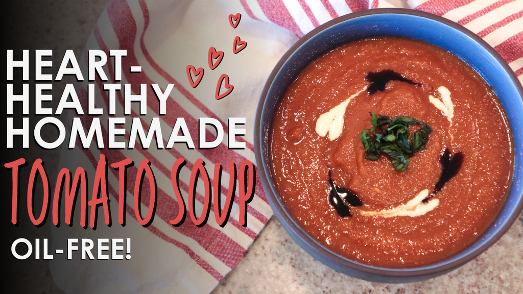 No Salt, No Oil Tomato Soup | Easy Vegan Recipe
