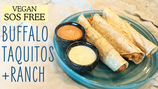 EAZY Vegan Buffalo Taquitos - Oil Free