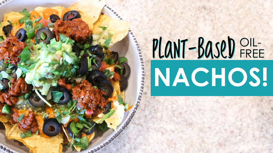 World's Healthiest Plant Based Nachos | Vegan Oil Free