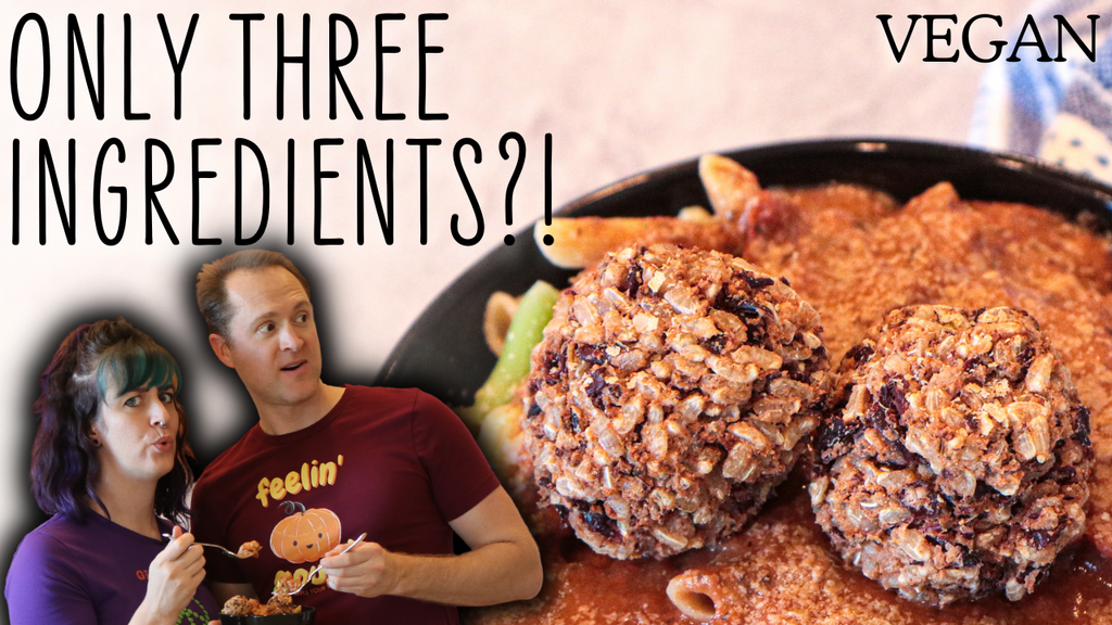 The EASIEST Vegan Meatballs EVER… Starchballs!