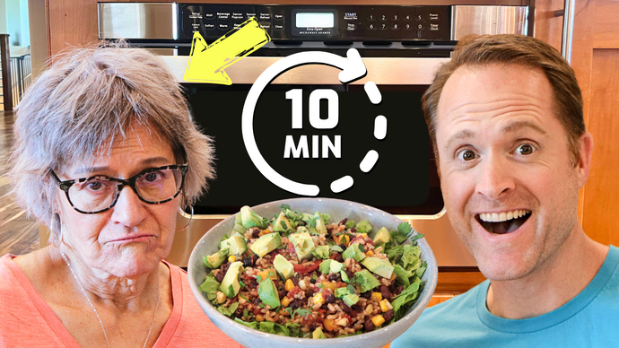 MOM RATES My Healthy 10 Minute Microwave Meals WFPB