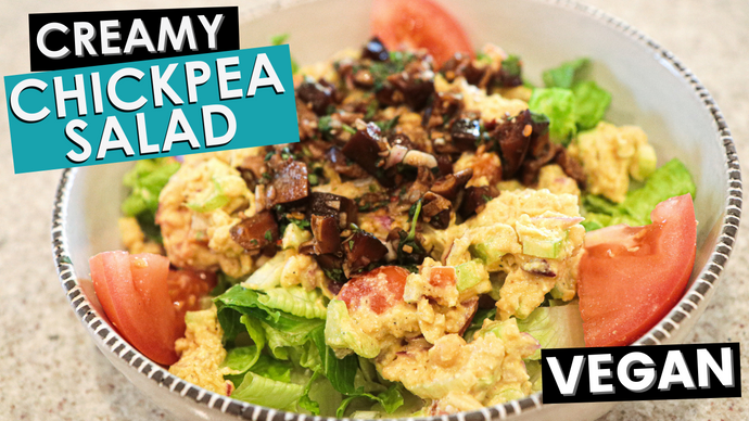 Well Your World Famous Chickpea Salad! | Vegan Oil Free