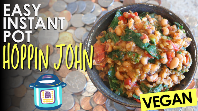 No Chop Vegan Hoppin' John | Lucky, Fast & Easy!