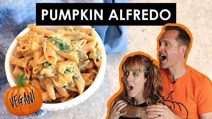 Pumpkin Alfredo: Your New Fall Favorite | Vegan Oil Free