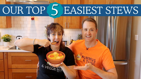 Top 5 EASY Plant Based Stews | Vegan Oil Free