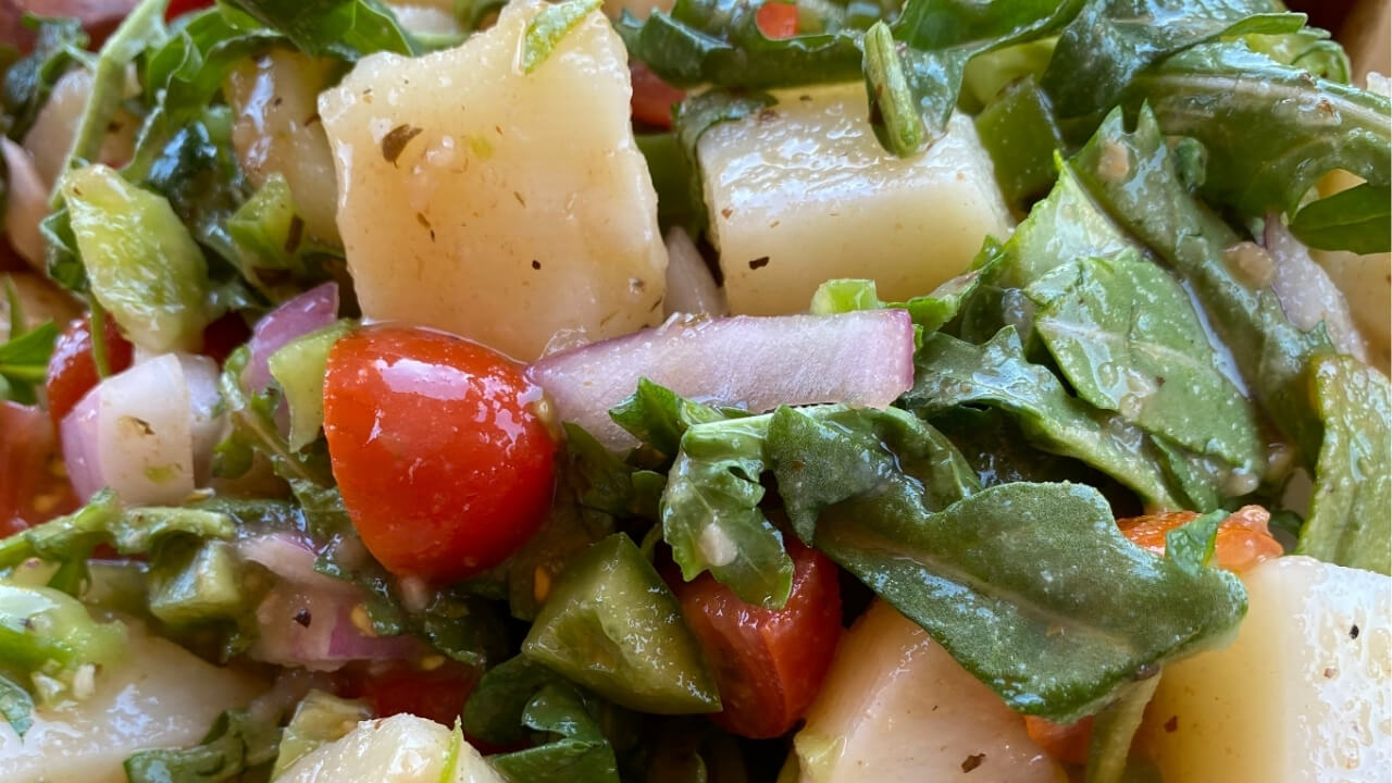 Potato Arugula Salad
