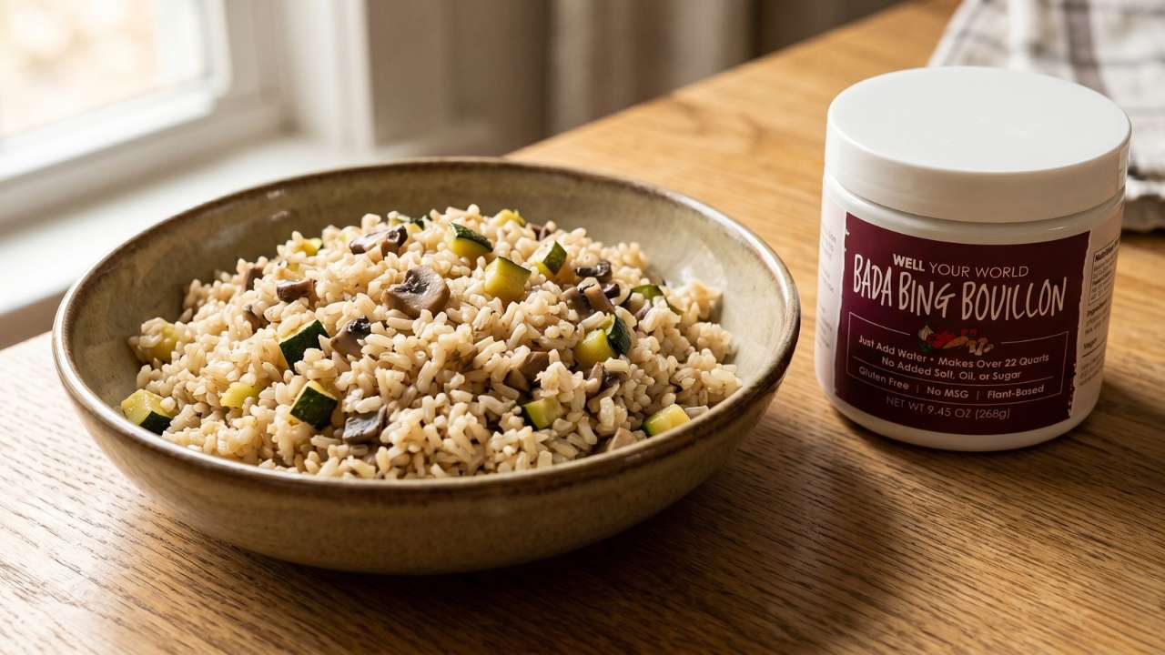 Simple Bada-Bing Rice Bowl