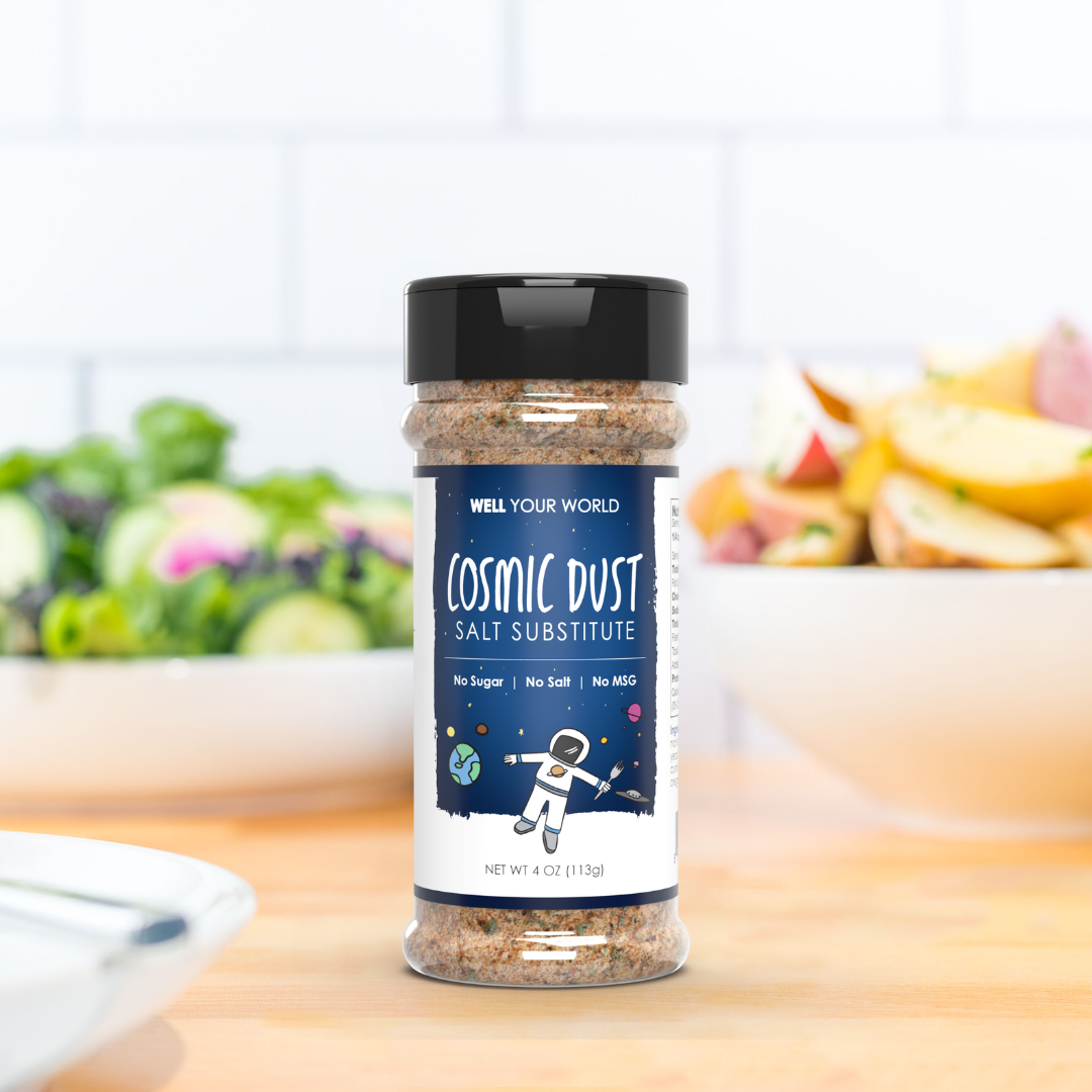 Cosmic Dust Blue Razz Box Cosmic Dust Salt Substitute – Well Your World