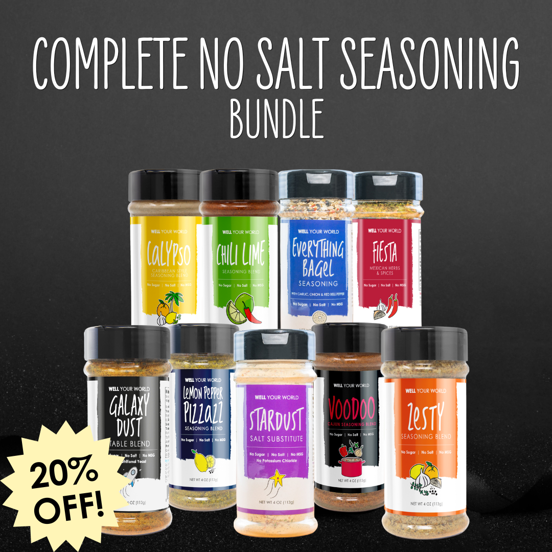 LAST CHANCE: Complete No-Salt Seasoning Bundle