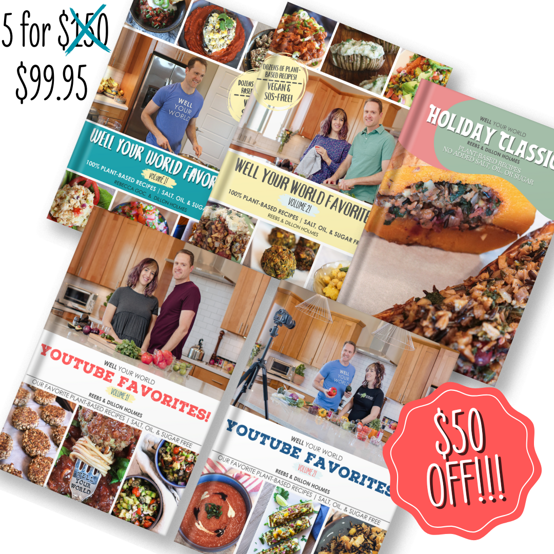 Complete 5 Cookbook Bundle - Paperback & Digital