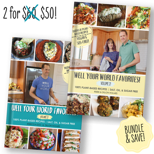 Well Your World Favorites Cookbook Bundle - Paperback & Digital