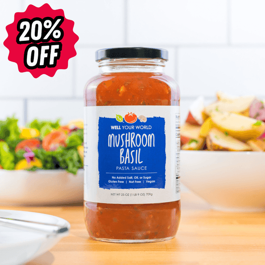Mushroom Basil Pasta Sauce