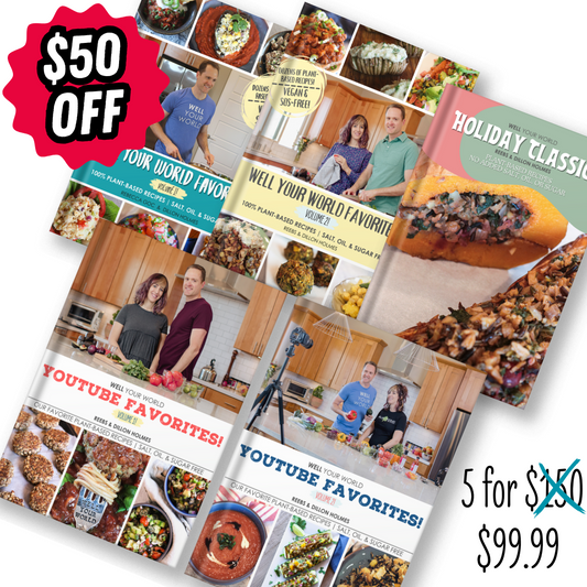 Complete 5 Cookbook Bundle - Paperback & Digital