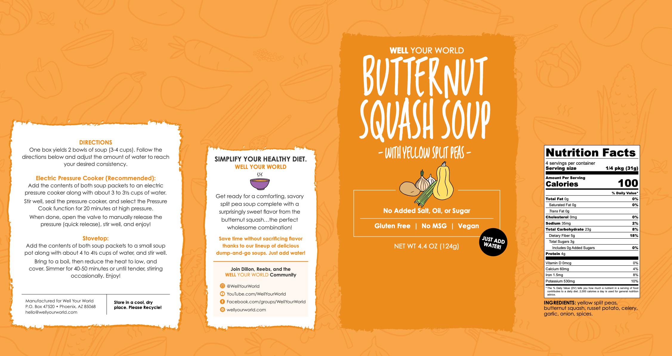 NEW Butternut Squash Soup