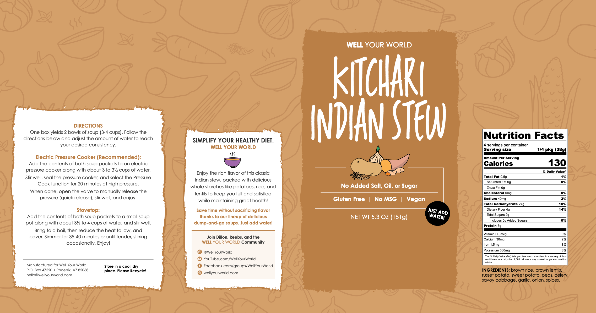 NEW Kitchari Indian Stew