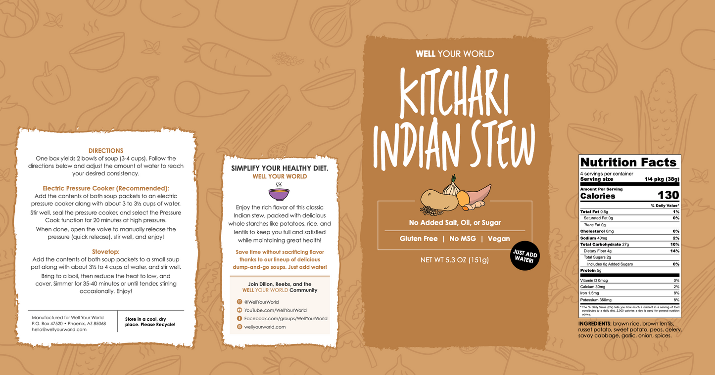 Kitchari Indian Stew