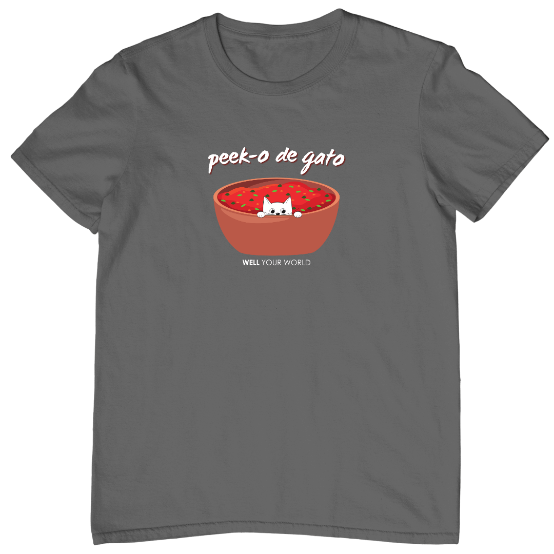 Peek-o de Gato Unisex T-Shirt